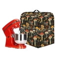 thumbnail image 4 of FOR U DESIGNS Mushroom Kitchen Aid Mixer Cover with Pocket Wear-Resistan Mixer Dust Covers Multi Pockets Compatible with Kitchen Aid 6-8 Quart Bowl Lift - S, 4 of 8