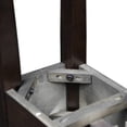 thumbnail image 3 of Leick Furniture Wood Chairside-Recliner End Table in a Chocolate Oak Finish, 3 of 5
