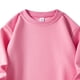 thumbnail image 5 of Blusas y camisas de manga larga con cuello redondo para niños, sudadera deportiva informal de color liso con cuello redondo y manga larga para niñas, top de poliéster, 5 of 5