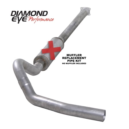Diamond Eye K4110s Rp Cat Back Exhaust System