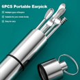 thumbnail image 3 of 6-Piece Stainless Steel Earwax Remover Tool Set - Get Cleaner Ears in Minutes with Daily Ear Care!, 3 of 5