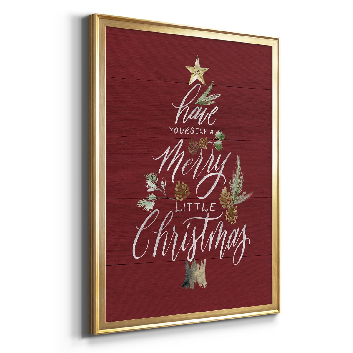 Merry Little Christmas Premium Classic Framed Print - Ready to Hang