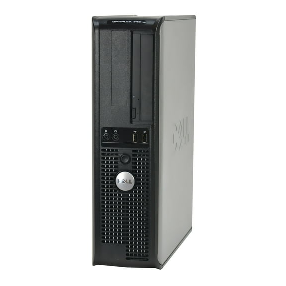 Restored Dell 745-D Desktop PC with Intel C2D-2.93 Processor, 8GB Memory, 240GB SSD-2.5 and Win 10 Pro (64-bit) (Monitor Not Included) (Refurbished)