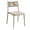 Taupe, variant on Avaloomia Home Outdoor Stacking Dining Chairs Set of 4, Plastic Patio Dining Chairs, All Weather No Assembly Outdoor Patio Chairs Armless & Anti-Slip for Garden Porch Deck Backyard, Black