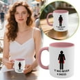thumbnail image 1 of WIFKLSIIPG Empowerment Ceramic Mug for Women Inspirational Coffee Cup with Unique Design for Kitchen and Living Room, 1 of 7