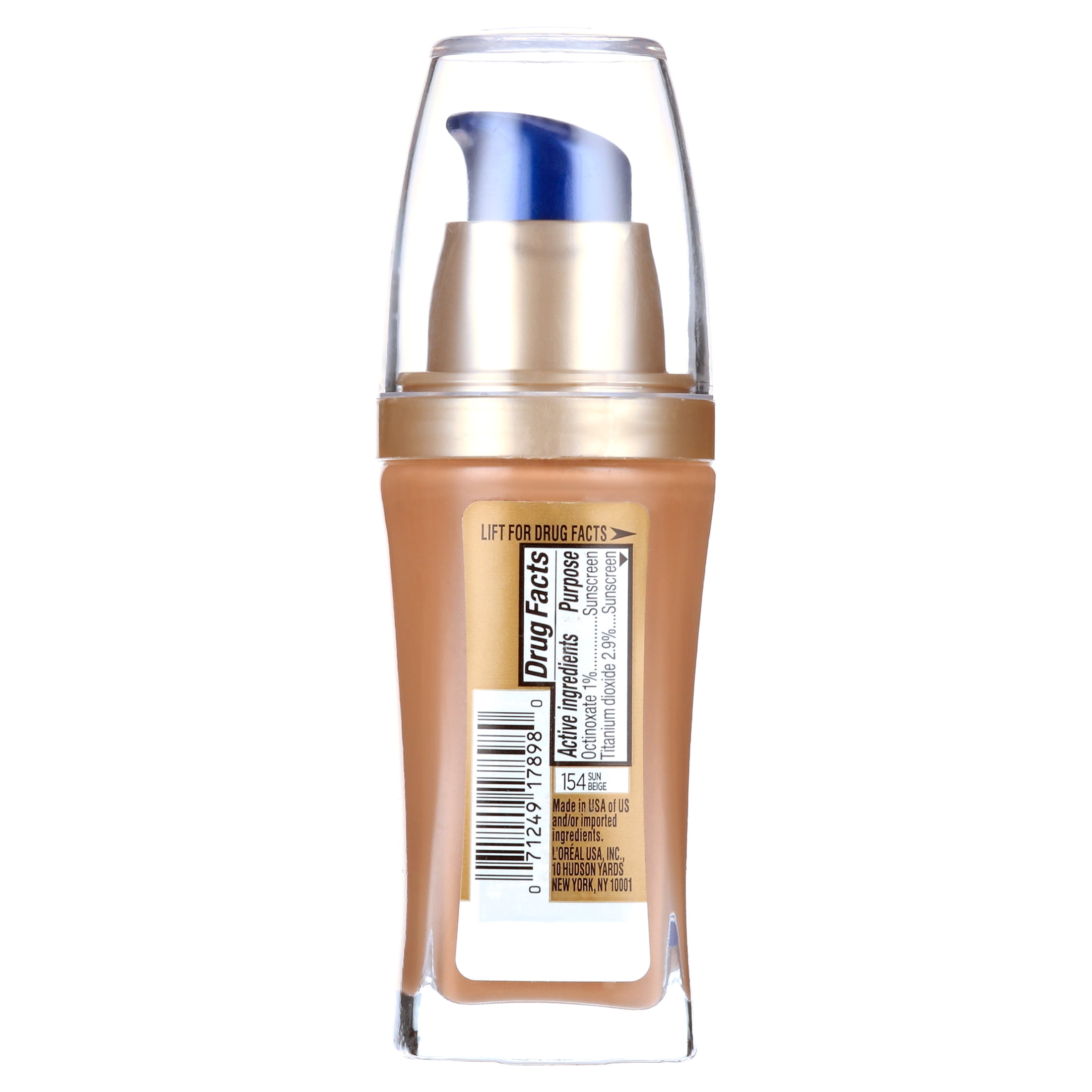 (2 pack) L'Oreal Paris Visible Lift Serum Liquid Foundation, SPF 17, 1 fl oz