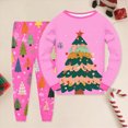 thumbnail image 2 of NOLDARES Toddler Pajamas Boys Girls Baby Pjs Sets Kids Snug fit 2pcs Long-Sleeve Fall Winter Sleepwear 6-12 Months 12-24 Months 2t 3t 4t 5t 6t 7t 8t 9t Children,Pink,2-3 Y, 2 of 6