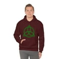 thumbnail image 6 of Celtic Knot - Green - Unisex Heavy Blend™ Hooded Sweatshirt, 6 of 9