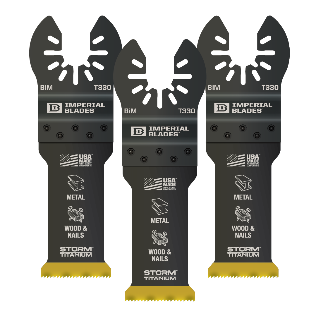 Imperial BladesIBOAT3303 One Fit 11/4in. Storm Titanium Metal Blade