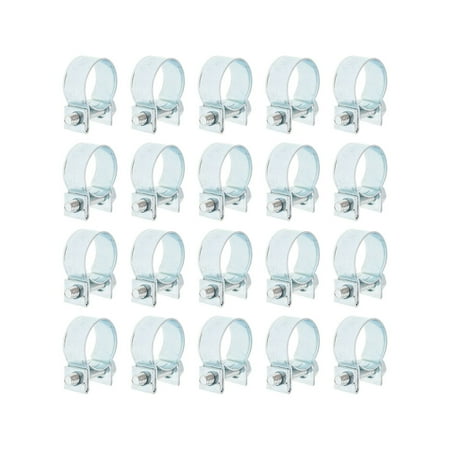 

20Pcs 3/8 inch Fuel Injection Gas Line Style Hose Clamps 14 -16 mm inch Dia Clip Pipe Kit for Automotive Agriculture Plant Construction
