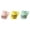 Style #C002, variant on Mothers Day Magnetic Mini Bud Vases Gifts, Set of 3 Best Grandma Ever Mini Ceramic Vases for Fridge, Locker, Whiteboard, Tiny Flower Pot Magnet Valentines Christmas Mom Grandmother Gifts