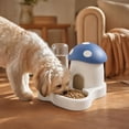 thumbnail image 5 of Cottage Style Pet Feeder Water Dispenser Food Storage Sealed Auto Refill for Cats Dogs Small Pets Indoor Feeding Station Cute Decor, 5 of 7