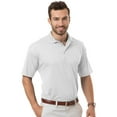 thumbnail image 1 of BlueGeneration Adult Moisture Wicking S/S Tonal Stripe - White Large Solid, 1 of 1