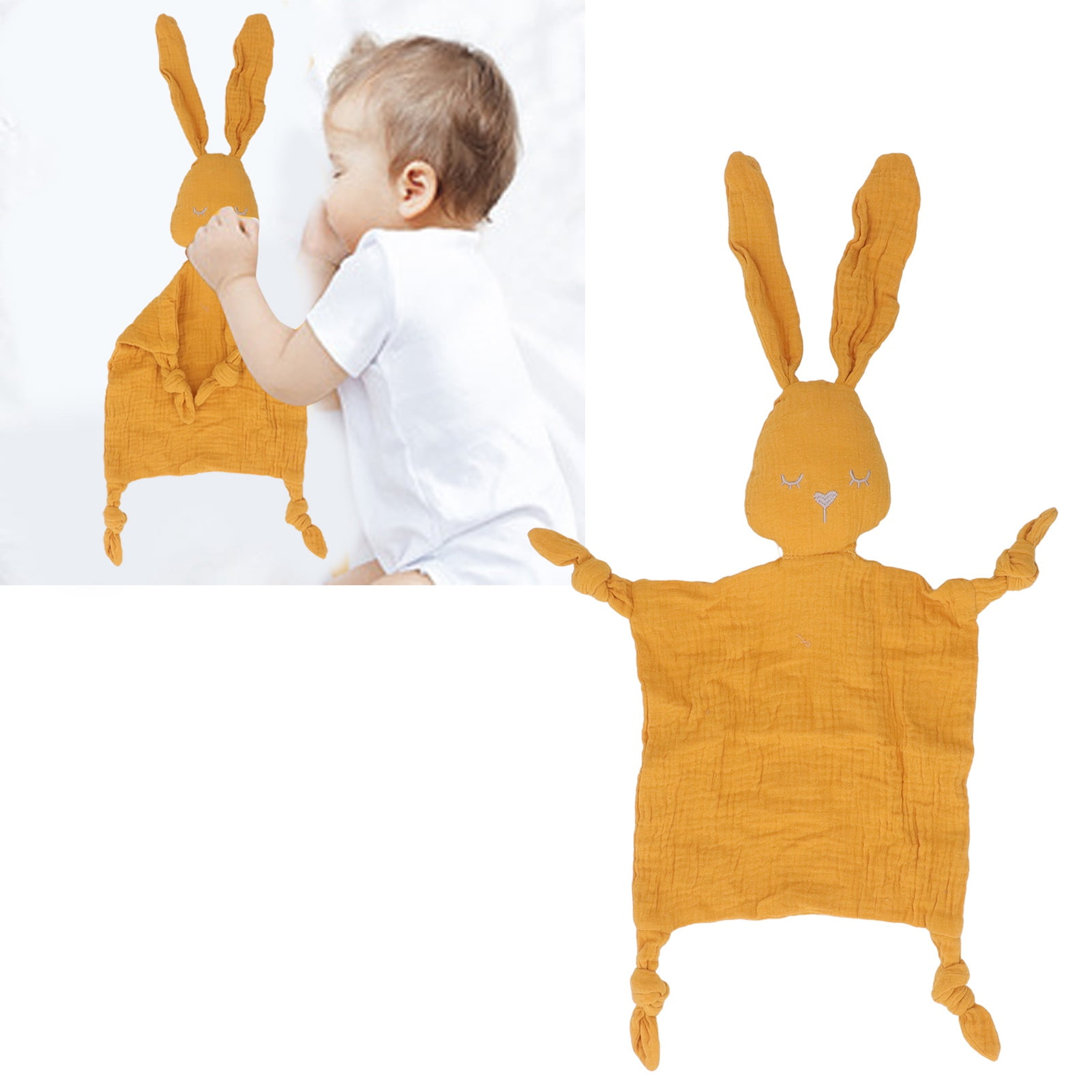 Stuffed Security Blanket Baby Snuggle Toy Stuffed Animal Blanket For Infant And Toddler