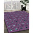 thumbnail image 2 of Ahgly Company Indoor Rectangle Patterned Purple Area Rugs, 8' x 10', 2 of 6