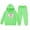 Light Green-3, variant on Gaexia Girls Outfits Set Winter Hoodie And Joggers Comfy Casual Kids Clothes With Stylish Print for Toddler To Teen