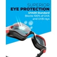 thumbnail image 4 of Swimming Goggles, DX Wide View Swim Goggles for Adult Men Women, Anti Fog No Leaking, 4 of 5