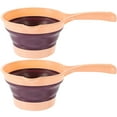 thumbnail image 1 of MasteelfCA 2Pcs Plastic Water Ladle Kitchen Water Bailer Folding Water Ladle Folding Ladle, 1 of 7