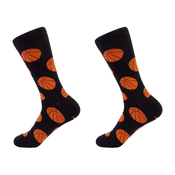 OULII Autumn Winter Socks Cotton Casual Warm Socks for Men Lightweight Cozy Stocking