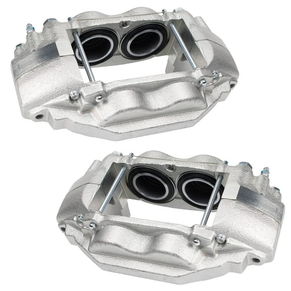TRQ Front Brake Caliper Set Compatible with 2016-2022 Toyota Sequoia 2016-2021 Tundra