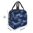 thumbnail image 3 of Disketp Starry Sky for Insulated Lunch Bag for Women and Men, Perfect for Work, Hiking, Picnic, 3 of 8