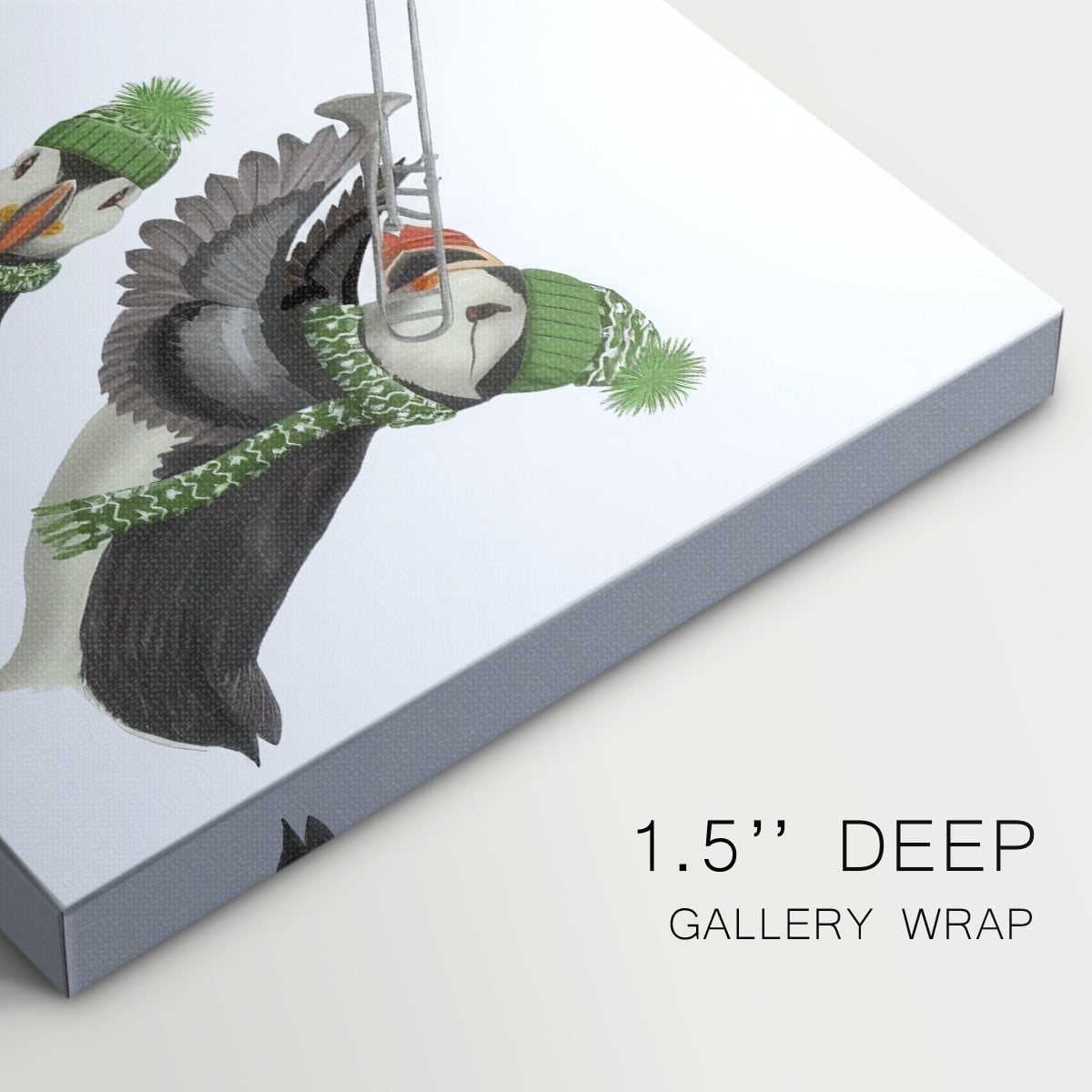 Christmas Holiday Art III- Gallery Wrapped Canvas-XI