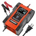 thumbnail image 5 of Cargador de batería de coche de 12v, batería de fosfato de hierro y litio, cargador de batería automático para motocicleta, 5 of 5