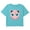 Blue, variant on Girl's Pokemon Cute Jigglypuff Portrait Graphic Cropped T-Shirt Black Large