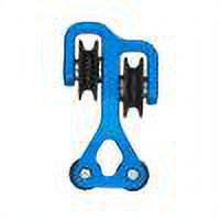 Cable de polea de tiro con arco Slide Arrow Compound Bowstring Splitter Roller Glide (Azul)