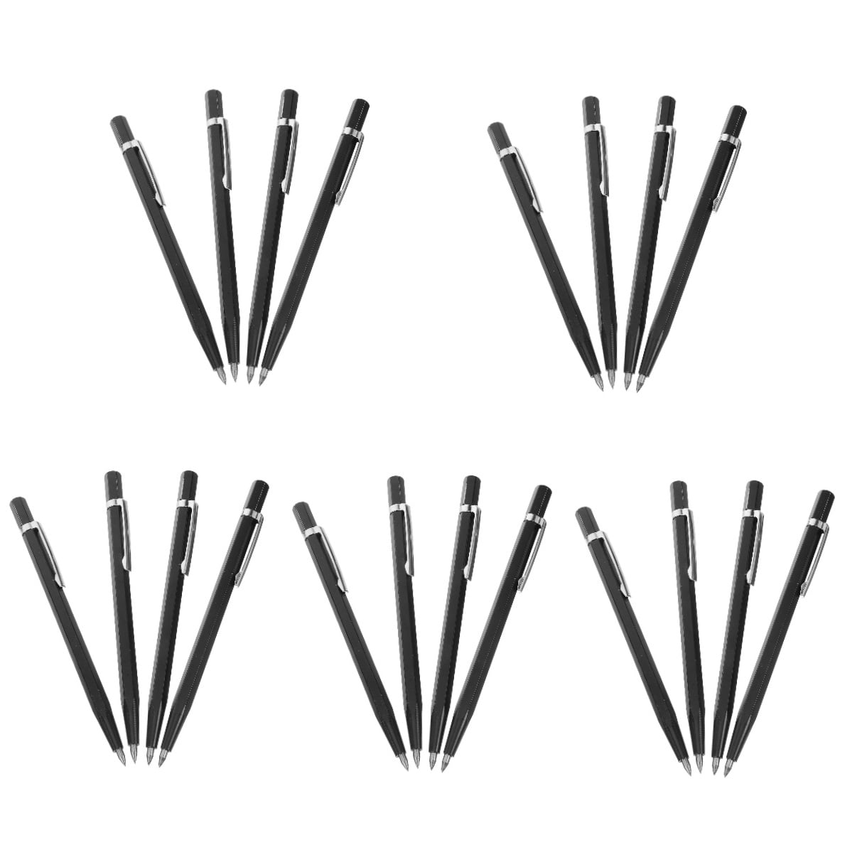 OULII  Metal Marking Pen, Black, Durable and Comfortable Grip for Various Materials