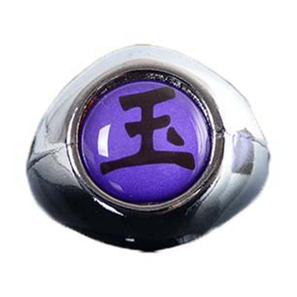 Cyan oak WerNerk Anime Naruto Ring Naruto Ninja Uchiha Itachi Costume Ring Cosplay Accessories Cosplay Anime Ring