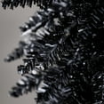 thumbnail image 3 of Open Box Home Heritage 7 Ft Pencil Artificial Tree with LED Lights, Black, 3 of 11