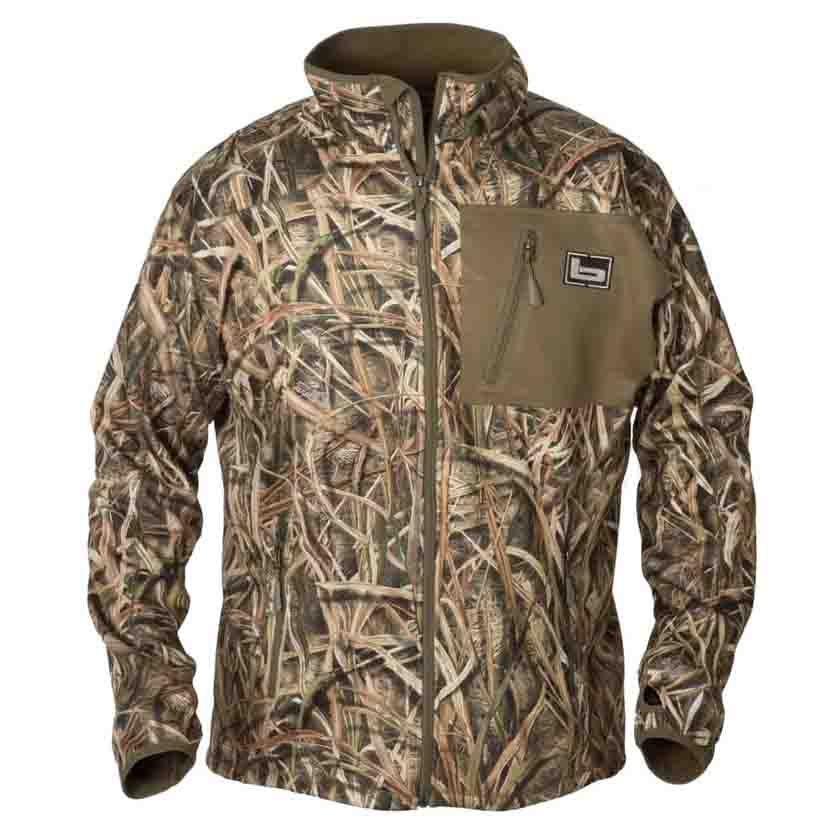 banded quarter zip mid layer pullover