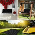 thumbnail image 3 of YLLN Outdoor Swing Cushions with Backrest, Waterproof Porch Swing Cushions Replacement, 4" Thicken Bench Cushion with Ties for Backyard Patio Lawn Garden, 60*40 in, 3 of 8