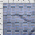 thumbnail image 3 of oneOone Polyester Lycra Pastel Purple Fabric Geometric Craft Projects Decor Fabric Printed By The Yard 56 Inch Wide, 3 of 5