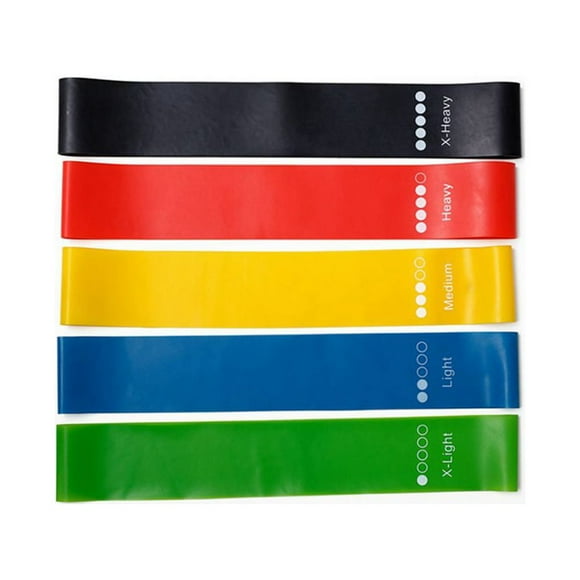 axGear 5 Levels Yoga Resistance Bands Loop for Fitness Exercise Band