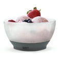 thumbnail image 6 of Host FREEZE Cooling Bowls for Ice Cream, Fruit Salad, Yogurt Set of 2, Gray, 6 of 7