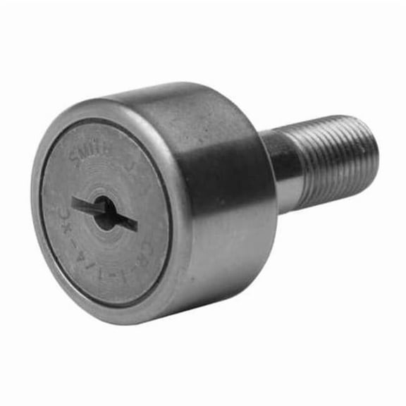 Smith Bearing Cam Follower, Crowned, Stud, Sealed CR-7/8-XC