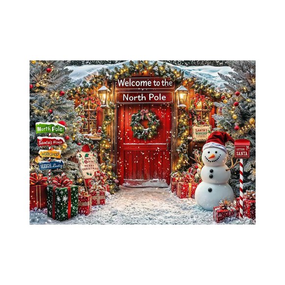 Hearth & Gear Couverture de Porte de Garage Bannière de Porte de Garage Couverture de Grande Porte de Garage Fond Mural Adapté pour Décoration de Fête en Plein Air