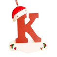 thumbnail image 1 of Adornos navideños personalizados Yashi con nombre de bricolaje 26 letras Az, 1 of 4