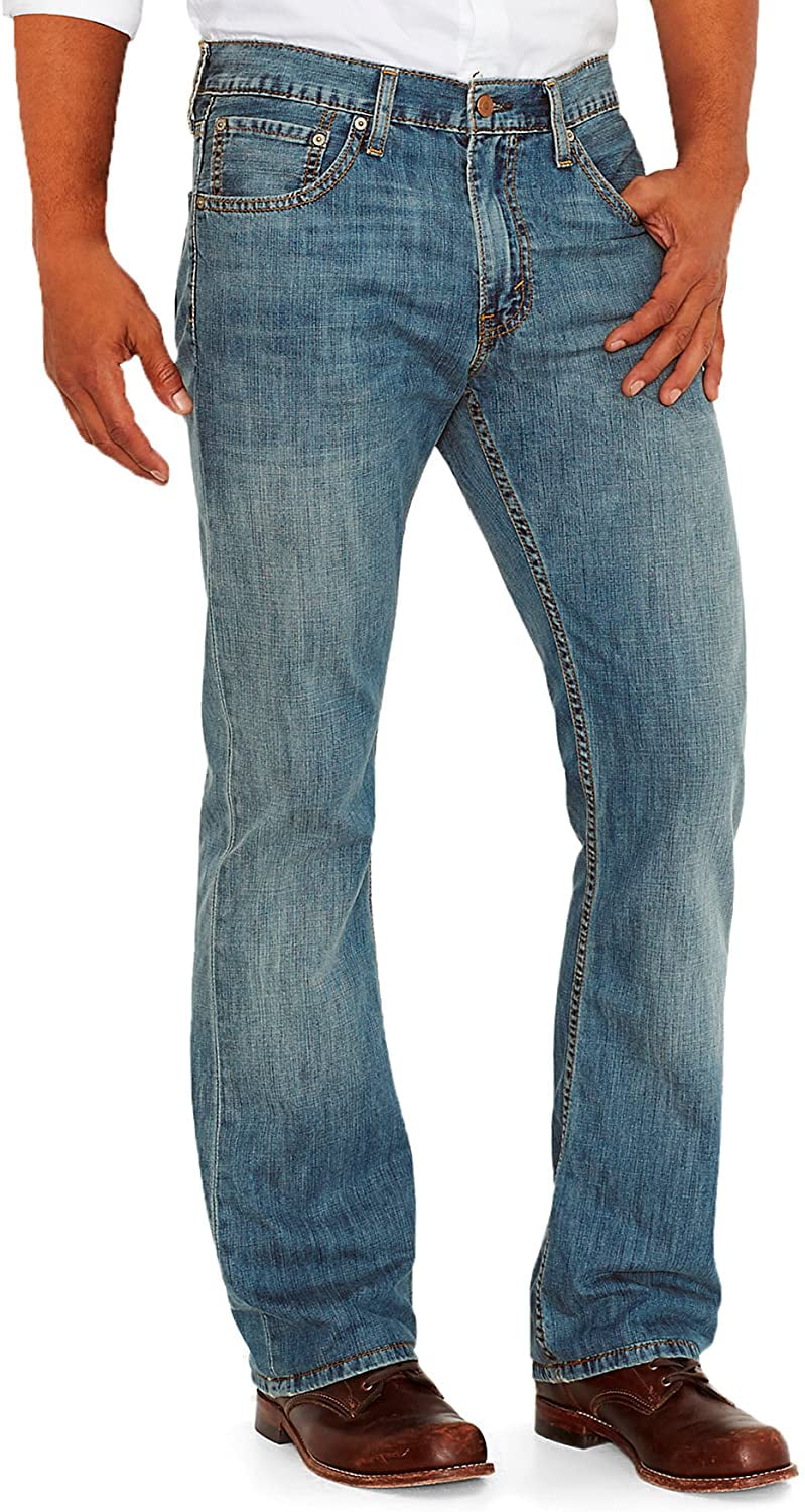 Levi's 527 Slim Boot Cut Jeans in Medium Chipped Medium Chipped 30 34 -  
