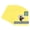 Yellow, variant on Yellow Picture Frame Mat for 4x4 Inch Frames - Heart Opening for 2x2 Photos - 10 Mats