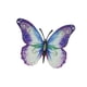 thumbnail image 2 of Decoraciones de pared Esculturas de pared 3D perfecl Mariposa Violeta, 2 of 8