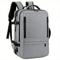thumbnail image 5 of 17.3 Inch Computer Laptop Carry Bag Office Designer Waterproof Business Laptop Briefcase Bag Backpacks For Men Women, Water Resistant College School Airline Approved Work Bag With USB Charging, 5 of 5