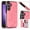 Pink, variant on for Samsung Galaxy S25 Plus Case Wallet with Card Holder, Floral Flower Pattern Back Flip Folio PU Leather Kickstand Card Slots Case for Women Girls, Double Magnetic Clasp Shockproof Cover, Mint
