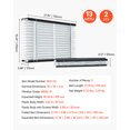 thumbnail image 3 of VEVOR 16 x 28 x 4 Furnace Filter, MERV 13 HVAC Ac Filters,12-Month Electrostatic Pleated Air Conditioner Filters, 2-Pack (Actual Size: 16.34 x 27.76 x 3.98 Inch) for Capturing Dust, Smog, Pet Dander, 3 of 9
