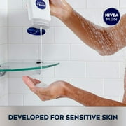 Nivea Mens Sensitive Skin Moisturizing Body Wash 16.9 oz 2 Pack