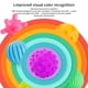 thumbnail image 4 of 12 Uds juguetes sensoriales para bebés bolas sensoriales de plástico juego de bolas suaves bolas sensoriales multicolores multiestructuradas para bebés y niños, 4 of 5