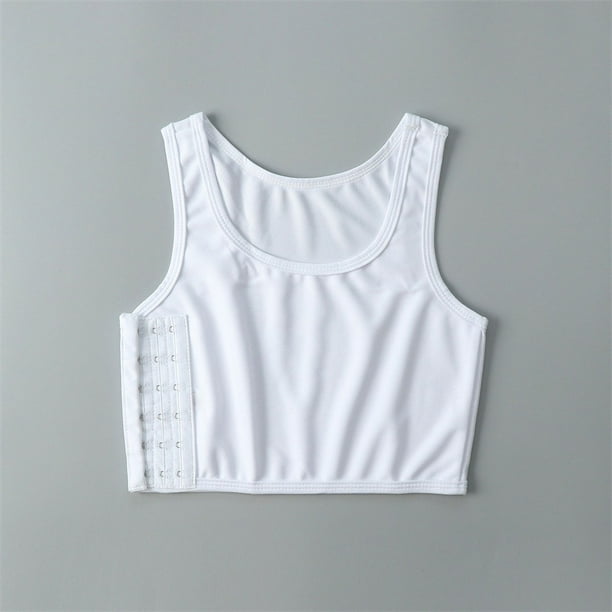 Faja interior para estudiantes femeninas, súper plana, invisible, para el pecho, envuelta, corta, encogida, para el pecho, grande, pequeña, deportiva, para mujer