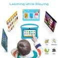 thumbnail image 5 of Veidoo Kids Tablet, 32GB Storage WiFi 7 inch Android Tablet for Toddler, 7'' IPS HD Display, Learning Tablet with IWAWA App, Children's Tablet with Silicone Case (Blue), 5 of 7